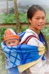Femme et enfant Hmong, Sapa, Vietnam