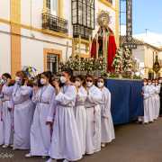 Semaine sainte, procession de la Vierge - Ronda