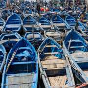 Bateaux, port de pêche d'Essaouira