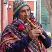 Joueur de flute - Pérou 2018