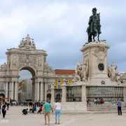 Place du commerce, Lisbonne