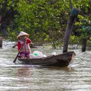 Rive du Mekong, Vietnam 2020