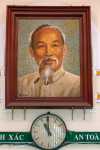 Portrait de Ho Chi Minh, Vietnam
