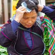 Femme Hmong, Sapa, Vietnam 2020