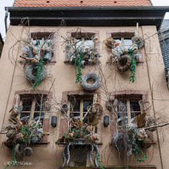 Façade décorée, Colmar