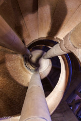 Escalier à vis, chateau du Haut Koenigsbourg, Orschwiller