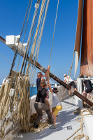 Manoeuvre de la trinquette