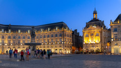 Fontaine des trois graces, place de la bourse, Bordeaux