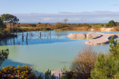 Les carrières de kaolin de Kergantic, Ploemeur