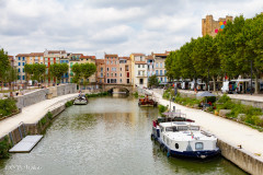 Le canal de la Robine à Narbonne
