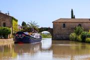 Le Somail, le pont sur le canal du Midi