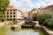 Le canal de la Robine à Narbonne