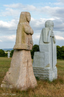Ste Brigitte, St Mael, Vallée des saints, Carnoet
