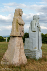 Ste Brigitte, St Mael, Vallée des saints, Carnoet
