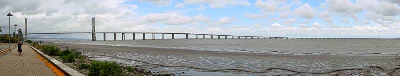 Le pont Vasco de Gama sur le Tage