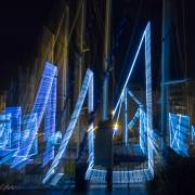 Le bassin à flot illuminé, Lorient