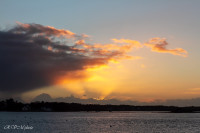 Coucher de soleil sur St Cado