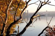 Vue sur le pont du Bonhomme, Lanester