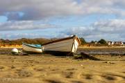 Barque sur le sable