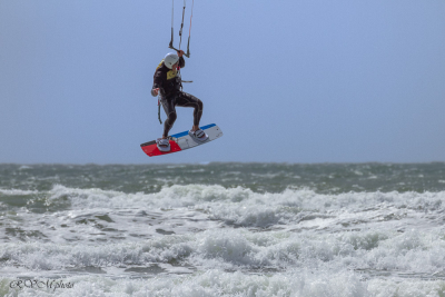 Kitesurf au Fort Bloqué, Ploemeur