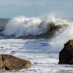 Vagues à la pointe de trévignon