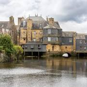 Le pont de Rohan sur l'Elorn à Landerneau