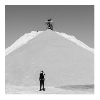 Au pied du tas de sable aux Kaolins de Ploemeur