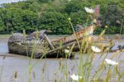 Cimetière de bateaux de Kerhervy, Lanester