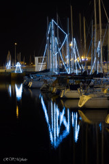 Le bassin à flot illuminé, Lorient