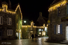 Locronan la nuit