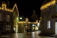 Locronan la nuit