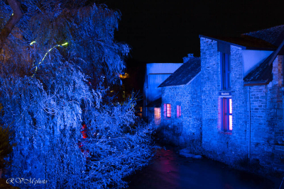 Pont Aven la nuit