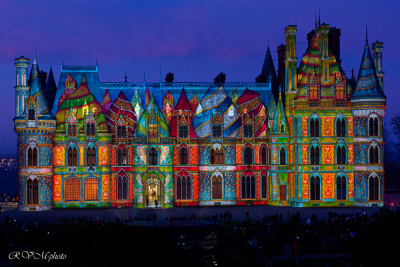 Illuminations de Noël à Trévarez