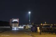 Le port de pêche la nuit