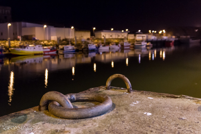 Port de pèche, les quais