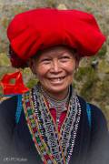 Femme Dao, région de Sapa, Vietnam