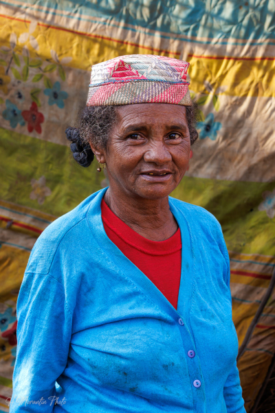 Femme Tanala, village forestier Antanala, Madagascar