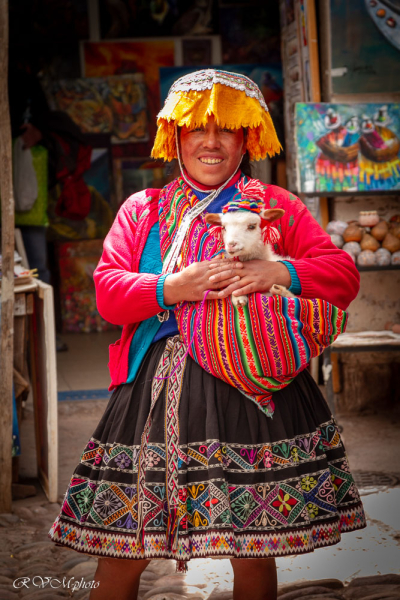 Costume traditionnel, Pisac, Pérou