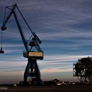 Contre-jour, port de Lorient