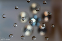 Gouttes et reflets, perles décoratives