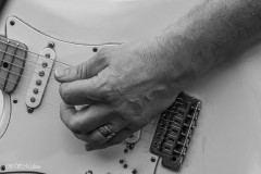 La main du guitariste gaucher