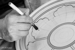 Peinture de poterie, Maroc