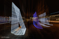 Le bassin à flot illuminé, Lorient