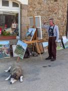 Le peintre et son chien