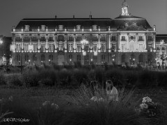 Devant le musée des douanes, Bordeaux