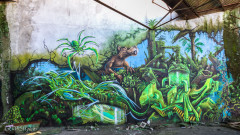 Graffs à Lorient (Kaz et Ezra)