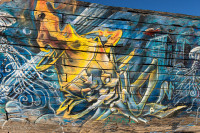 Graffs sur épaves, Le Magouer, Plouhinec