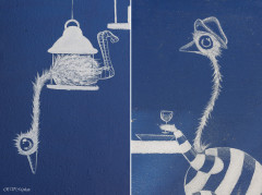 Les autruches de Matt_tieu, Larmor-plage