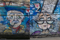 Graffs sur épaves, Le Magouer, Plouhinec