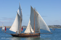 Le lougre zulu Maggie Helen, Douarnenez 2024